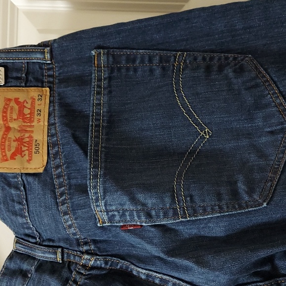 LEVI'S men's/teens 505 W 32 L 32 Jeans. - Picture 5 of 5